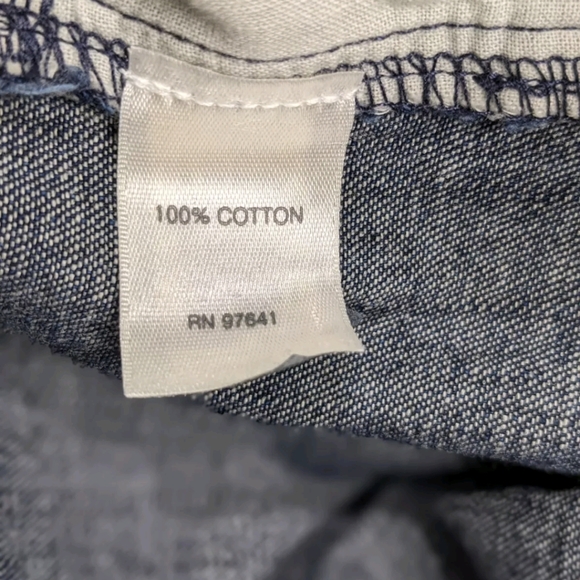 NWT J Jill Pure Jill Indigo Pants Denim Pull On Pants S Blue Jean Lightweight - Picture 7 of 7